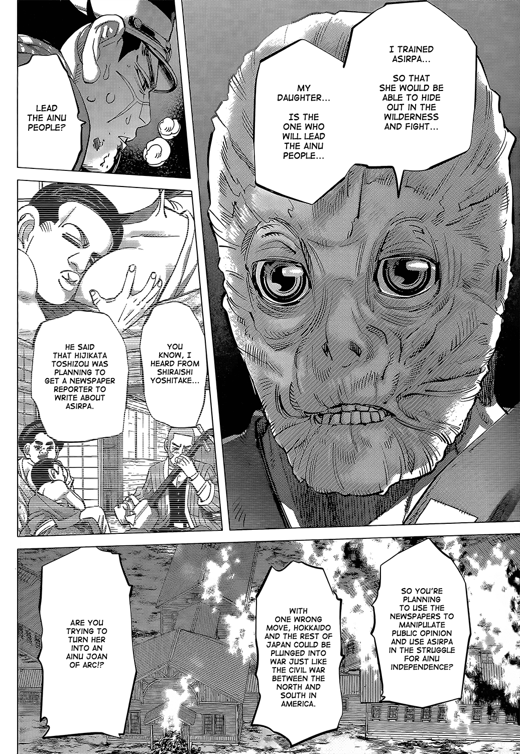 Golden Kamui Chapter 136 13